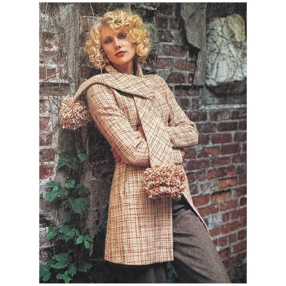 2004 Anthro “Patricia Tweed Coat” by Elevenses - Picture 3 of 16